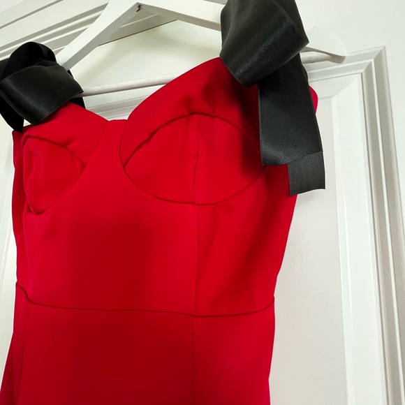 Lola red lovely midi dress - Picture 4 of 9